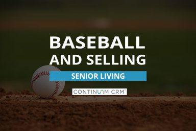 Baseball and Senior Living Sales