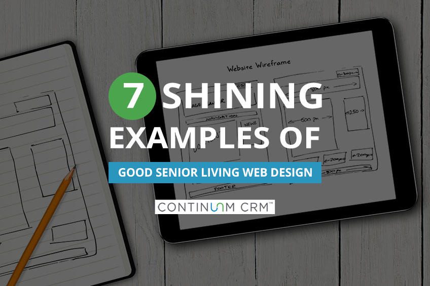 Good Senior Living Web Design Examples