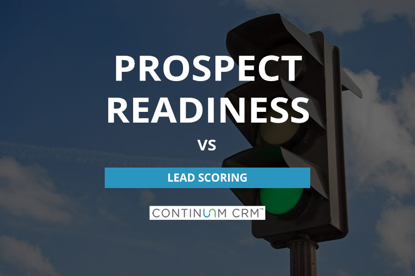 Prospect Readiness vs Lead Scoring